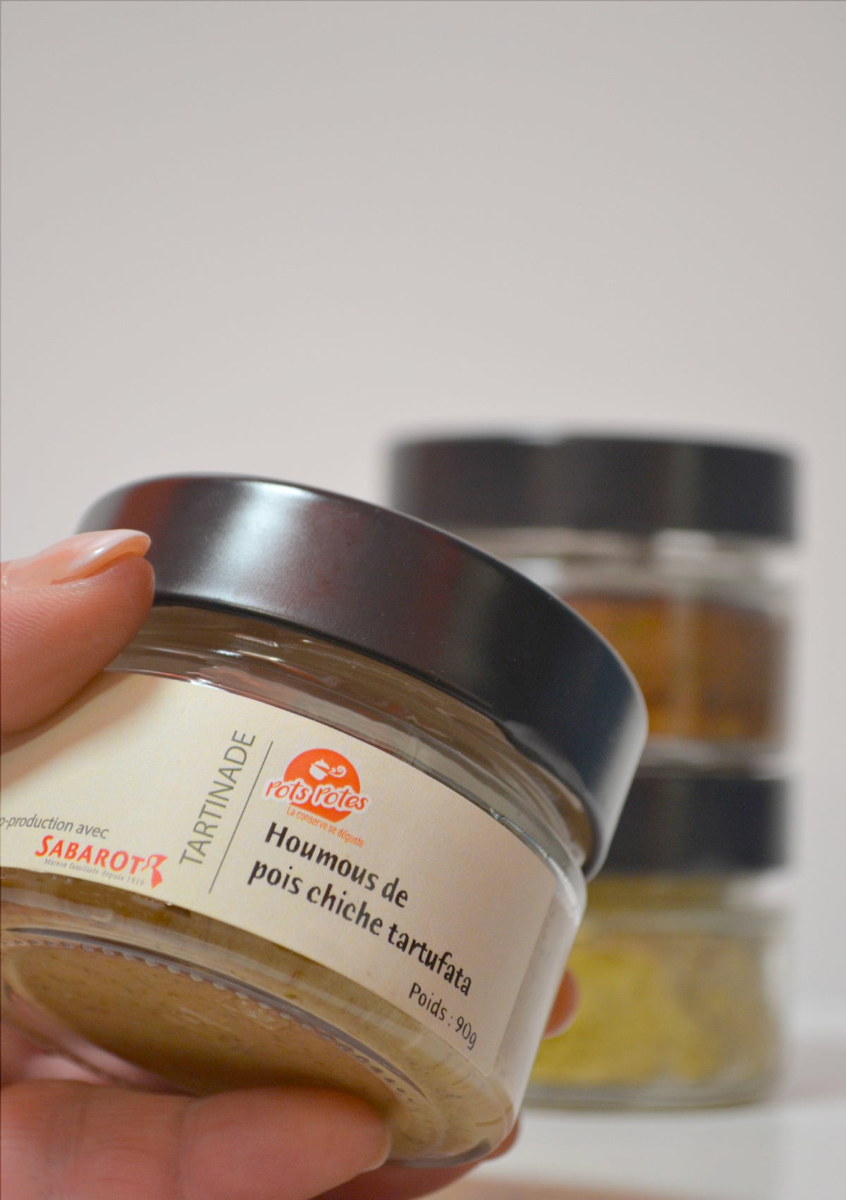Tartinade - Houmous de pois chiche tartufata