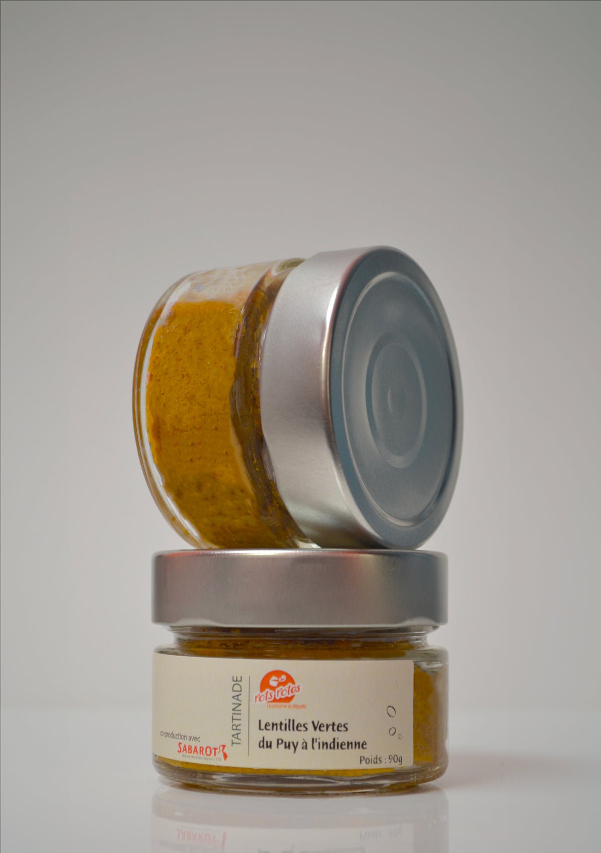 Tartinade - Lentilles vertes du Puy à l'indienne