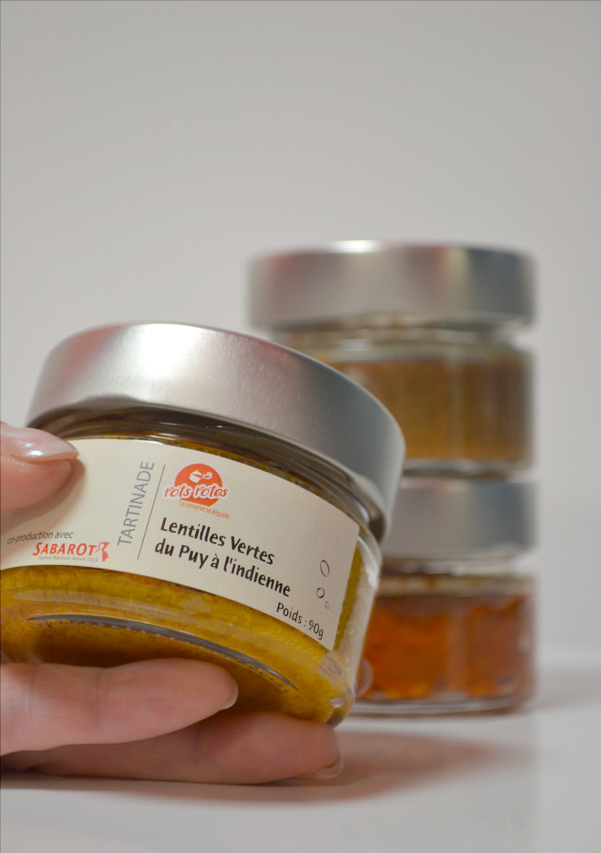Tartinade - Lentilles vertes du Puy à l'indienne