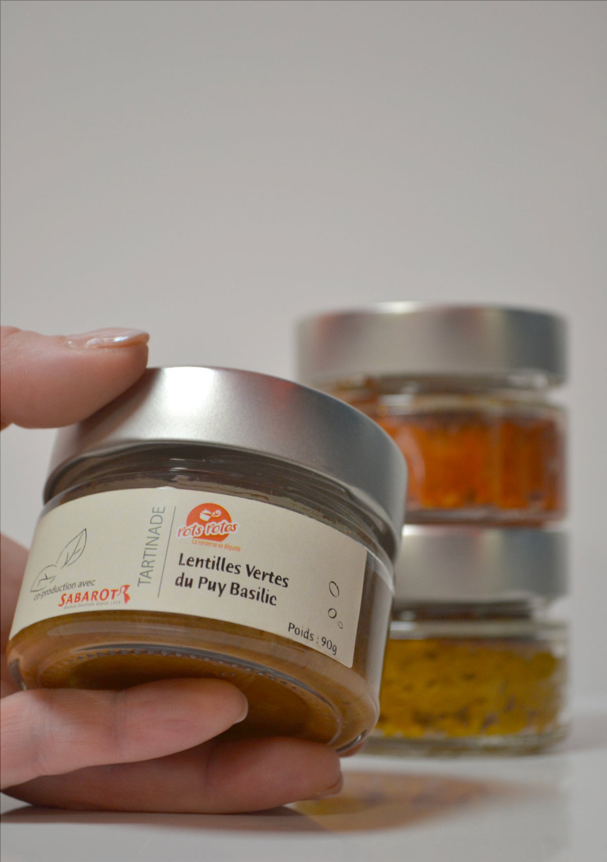 Tartinade - Lentilles vertes du Puy Basilic