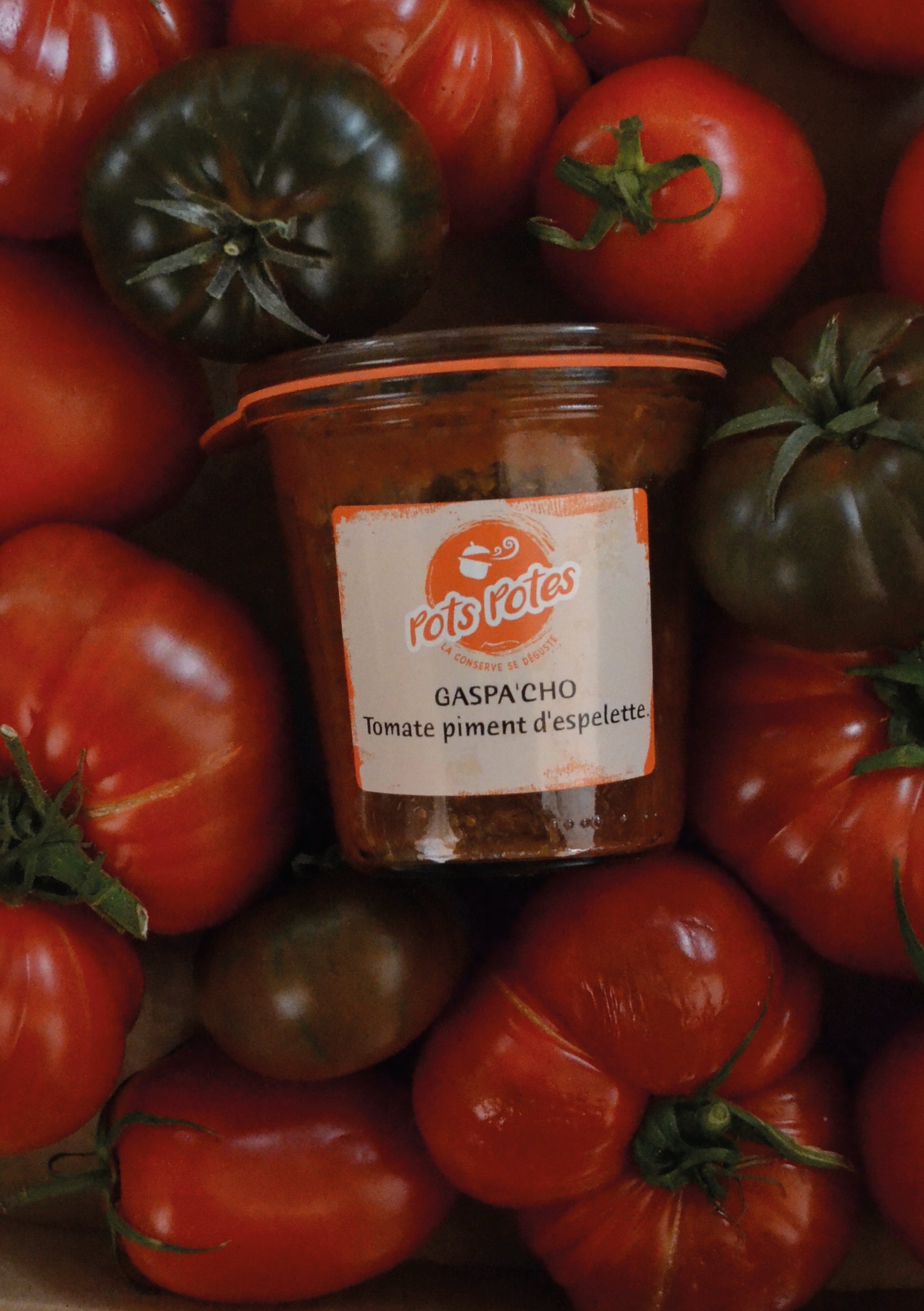 Gaspa'cho de Tomates - Piment d'Espelette