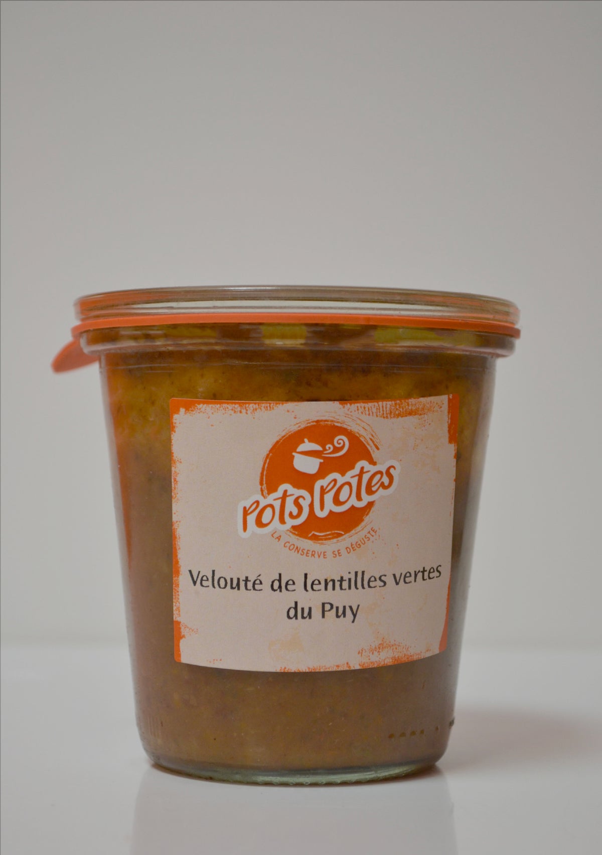 Velouté de lentilles vertes du Puy